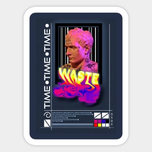 WASTE_3 Sticker